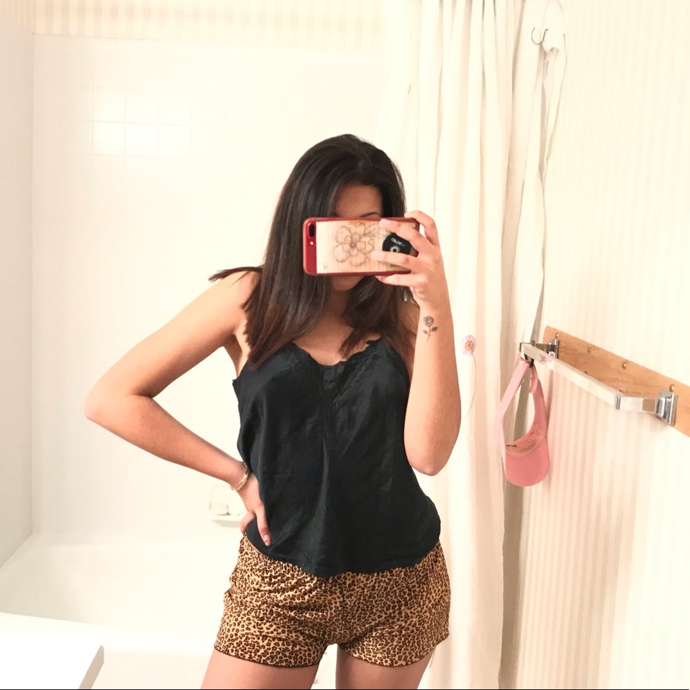 Forever 21 cheetah shorts